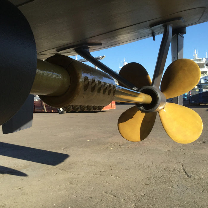 Unique foul-release coating for propellers