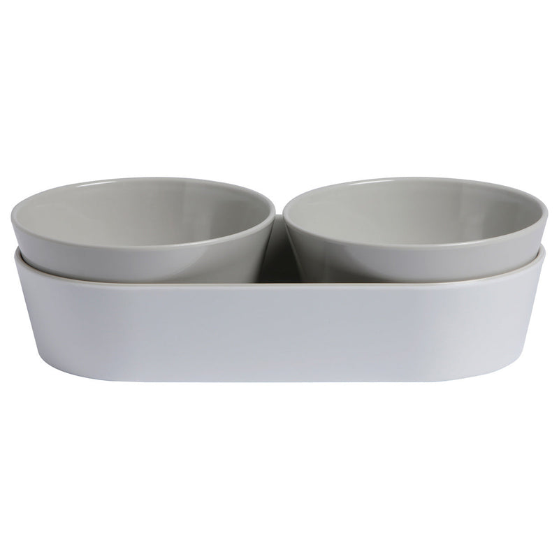 MELAMINE SNACK SET SUMMER – BONE