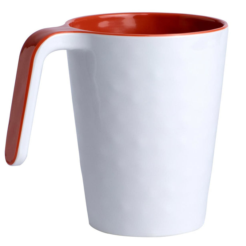 Melamine Mug, Summer collection, Coral colour 6 UN