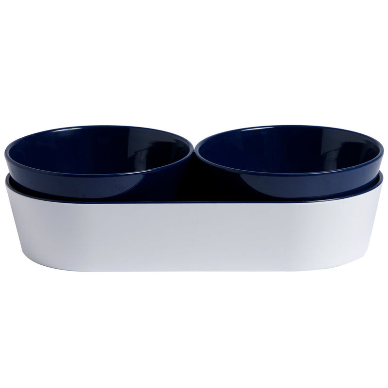 MELAMINE SNACK SET SUMMER – BLUE