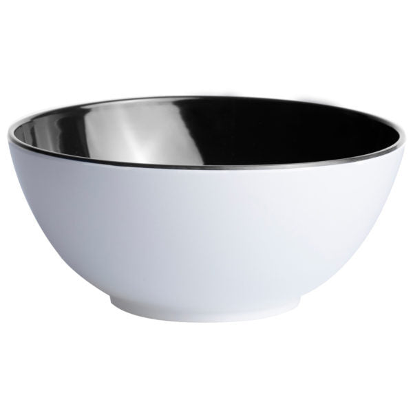 Melamine small bowl SUMMER Black, 6 pc.