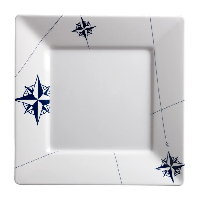 MELAMINE SQUARE DINNER PLATE, NORTHWIND 6 UN