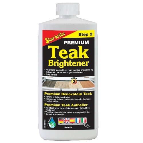 Premium teak brightener (Step 2)