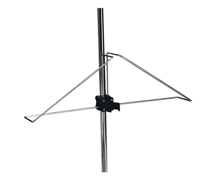 Rack for horseshoe buoy + light