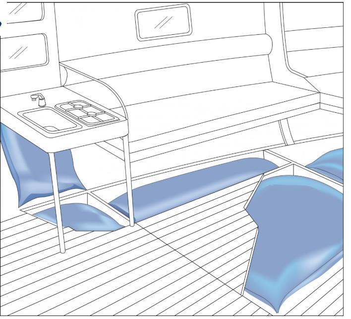 FLEXIBLE WATERTANKS FOR FRESH WATER