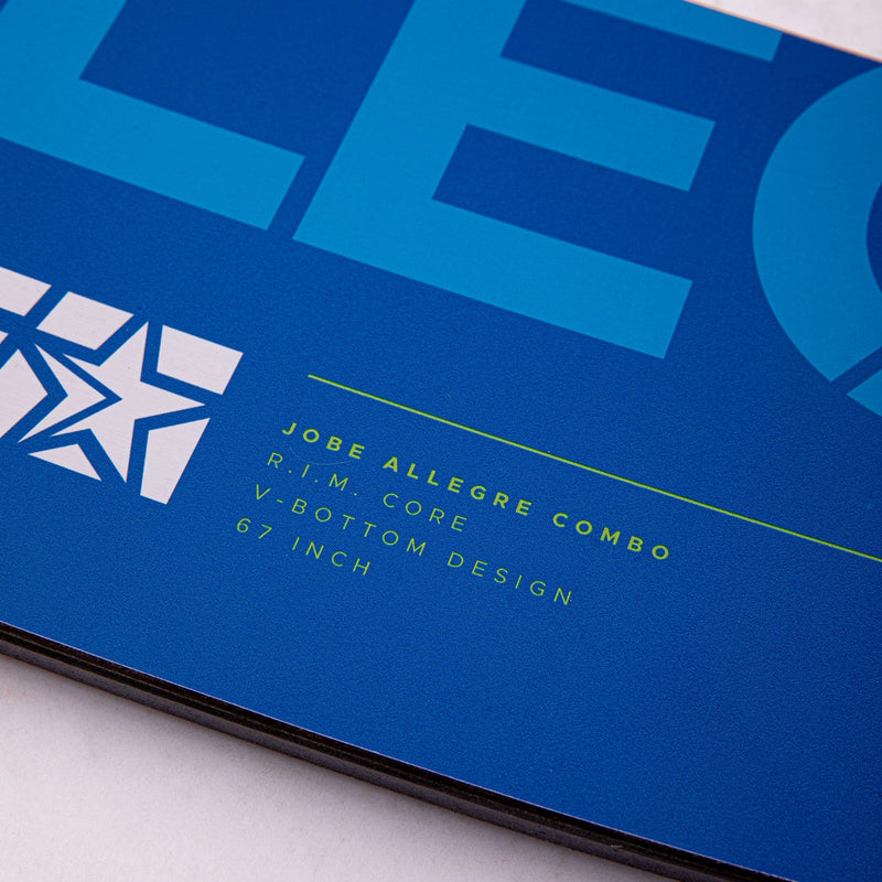 Jobe Allegre 67" Combo Waterskis Blue