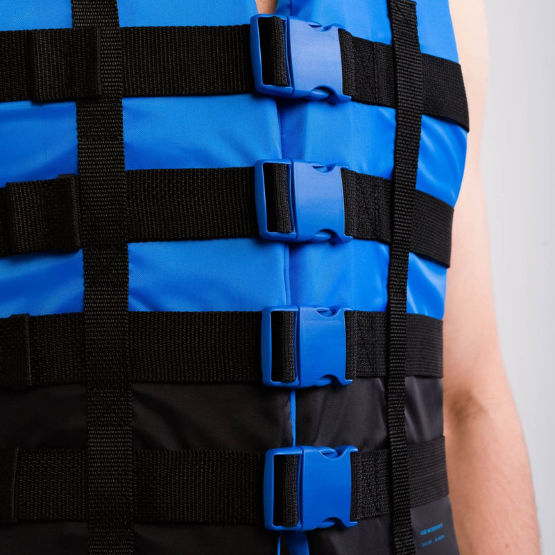 Jobe 4 Buckle Life Vest Blue