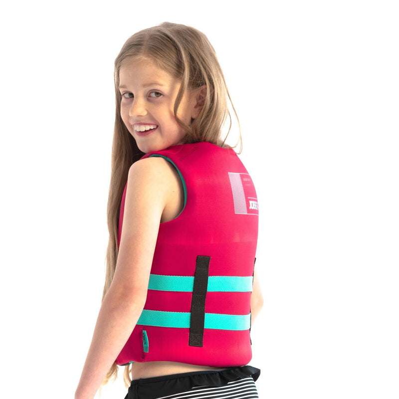 Jobe Neoprene Life Vest Kids Hot Pink