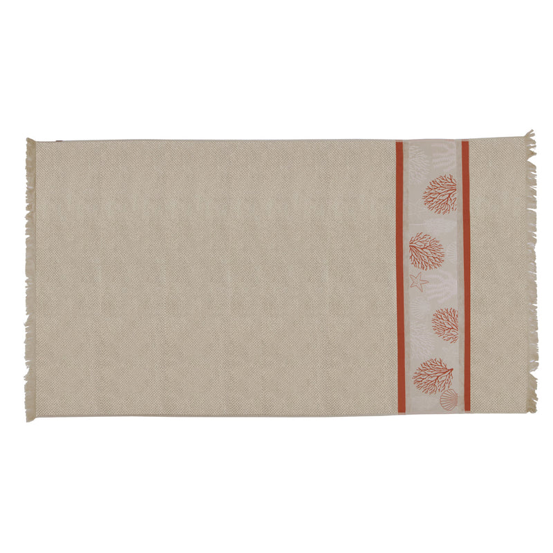 Beach towel Ibiza, beige  180x100cm