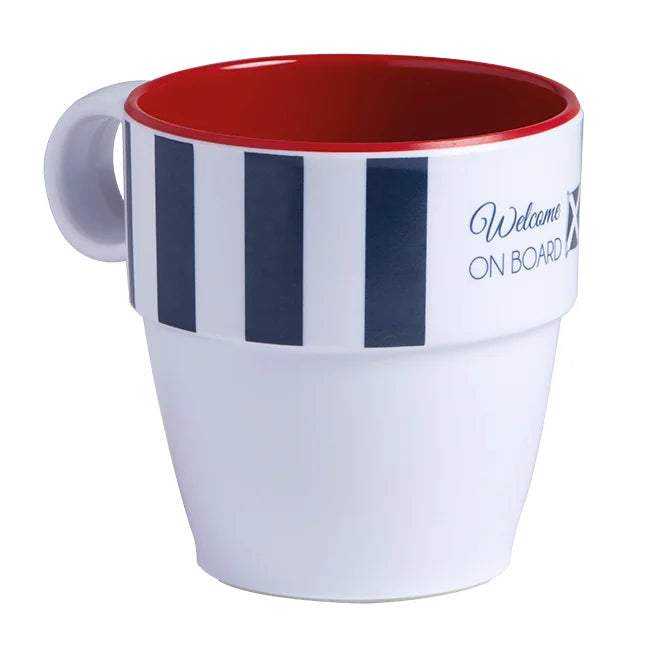 Non-slip Melamine Mug – Venezia, 6 Pcs