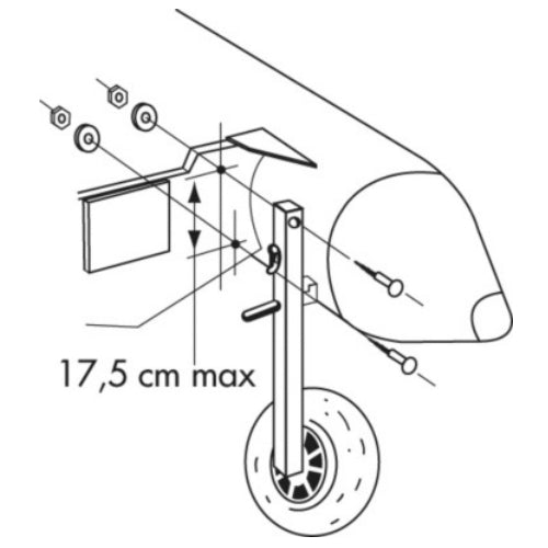 WHEELS WITH 304L ST. STEEL TRACKS