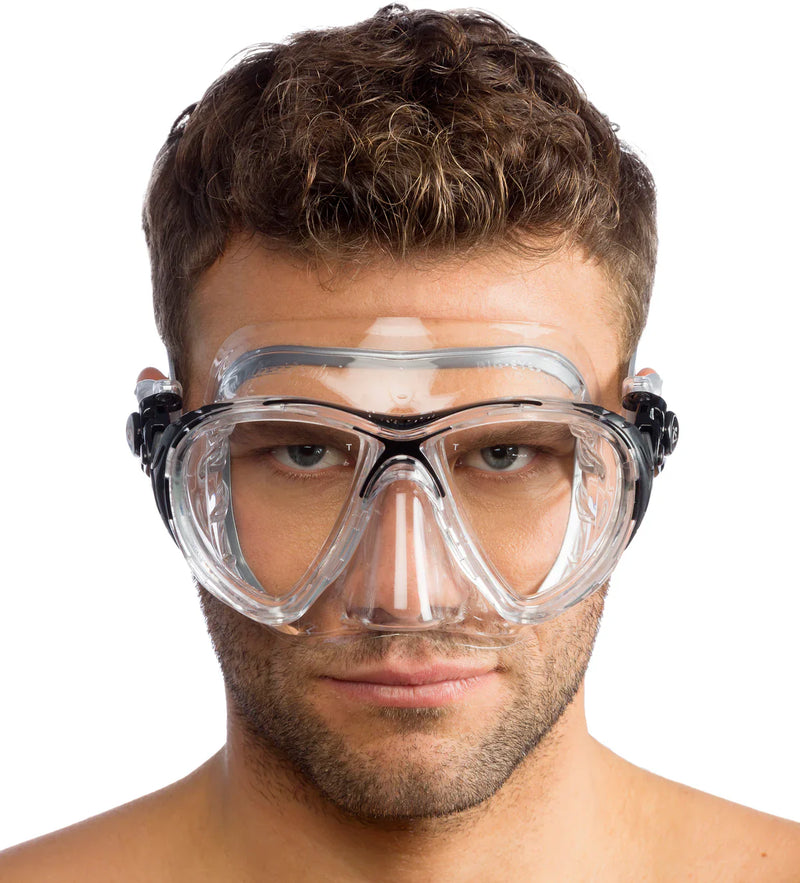 Big Eyes Evolution Crystal Mask With crystal silicone skirt