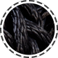 Mooring line Black pearl polyester