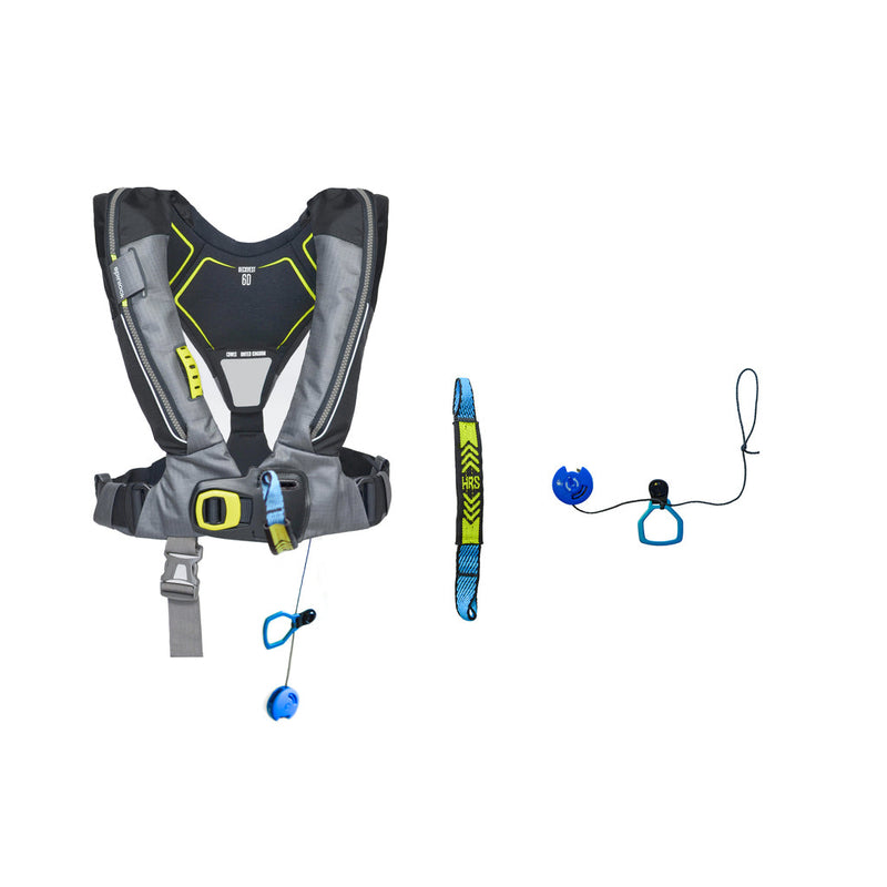 Deckvest 6D offshore lifejacket with harness