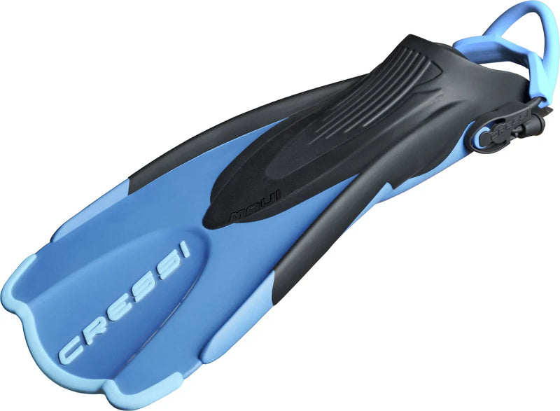 Maui Short Fins Open heel snorkeling fins