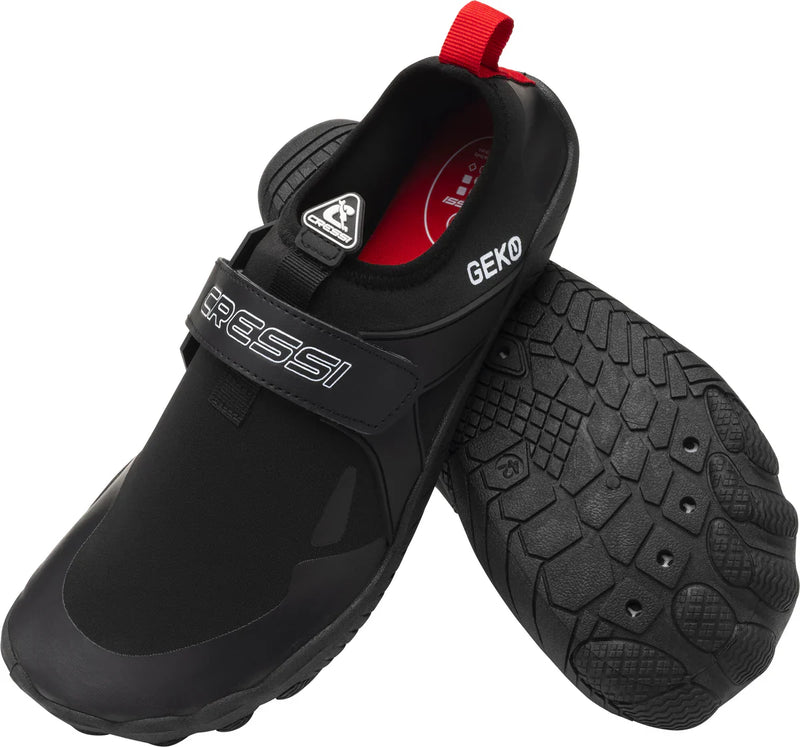 Geko Aqua Shoes Black / Red