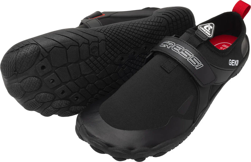 Geko Aqua Shoes Black / Red