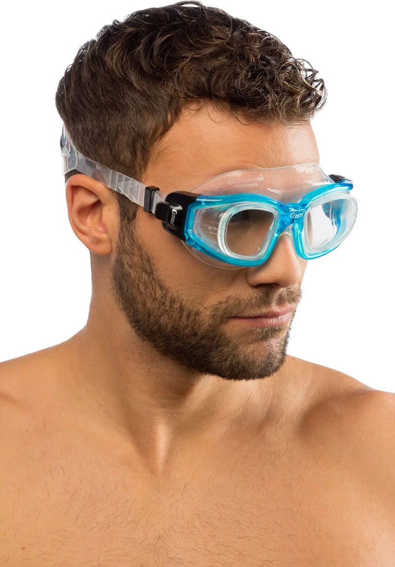 Galileo Swim Goggles Adult size | with tempered glass lenses