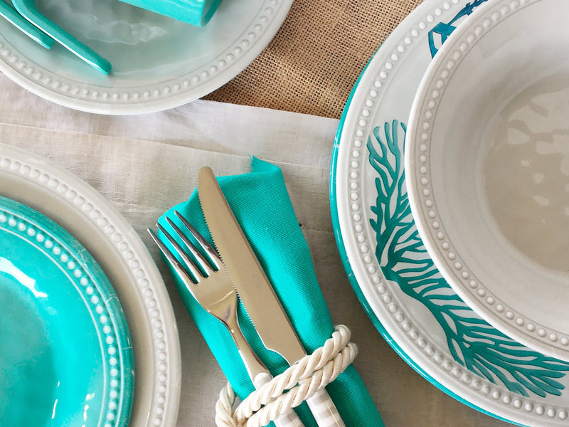 Melamine Soup Plate, Harmony Pearl, 6 Pcs