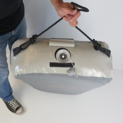 Certec flat inflatable fenders with cover