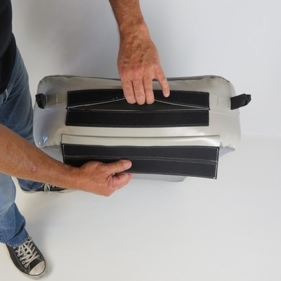 Certec flat inflatable fenders with cover