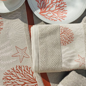 Beach towel Ibiza, beige  180x100cm