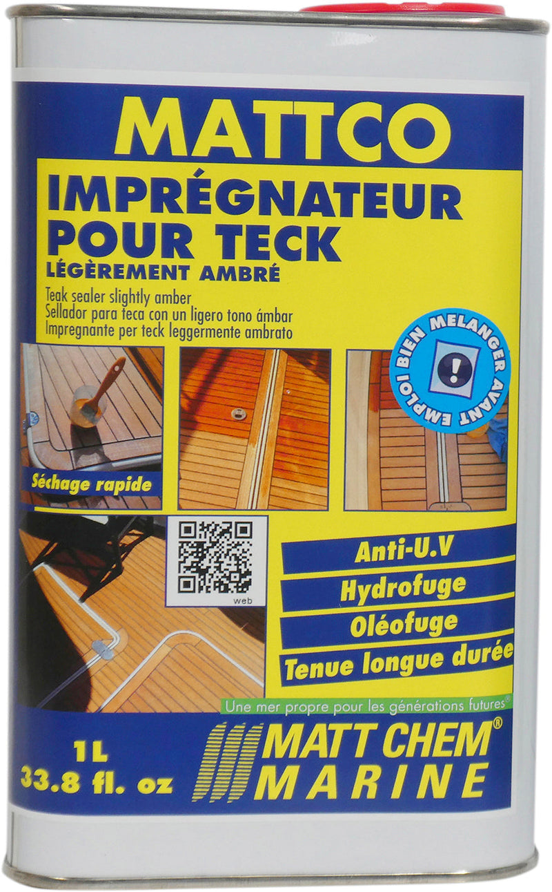 Sealer for teak Mattco