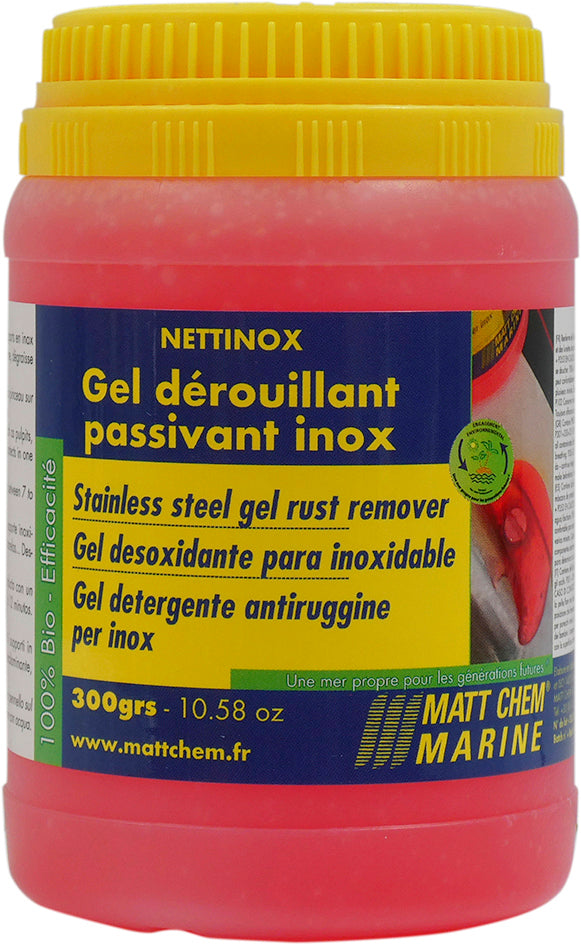 Stainless steel cleaner and rust remover Nettinox