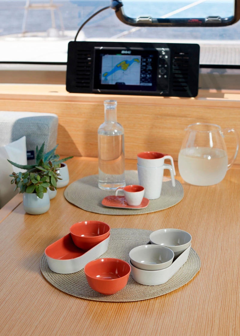 MELAMINE SNACK SET SUMMER – BONE