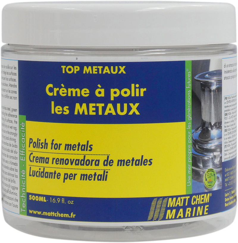 Stainless steel cleaner and rust remover Top Metaux
