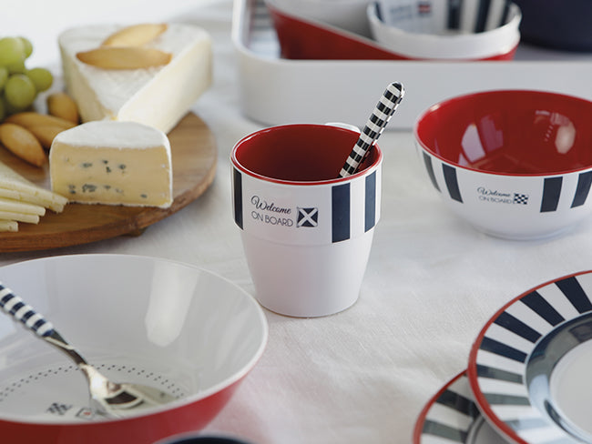 Non-slip Melamine Mug – Venezia, 6 Pcs