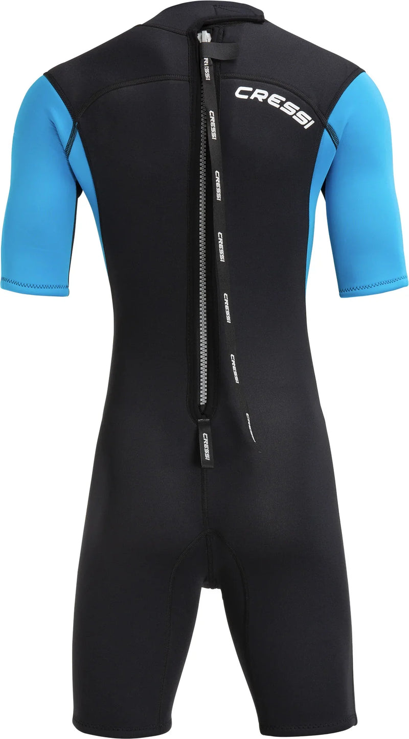 Med X Shorty Lady wetsuit 2.5 mm Black / Light Blue