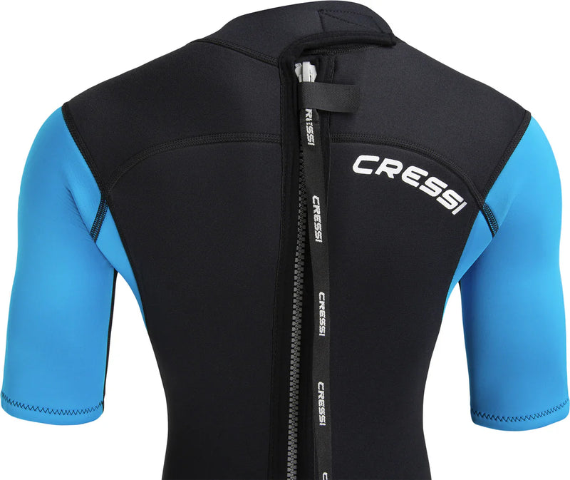 Med X Shorty Lady wetsuit 2.5 mm Black / Light Blue