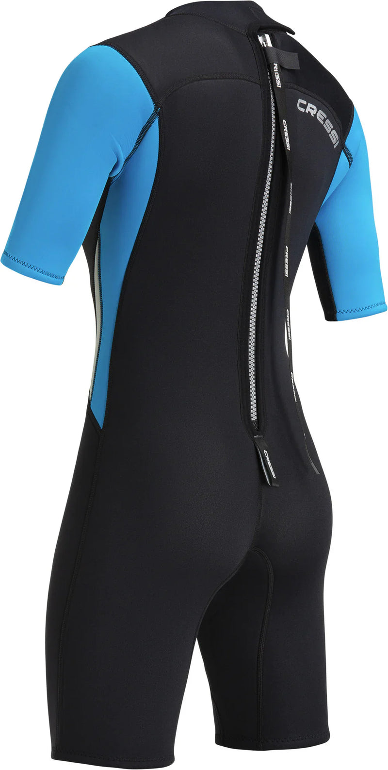 Med X Shorty Lady wetsuit 2.5 mm Black / Light Blue
