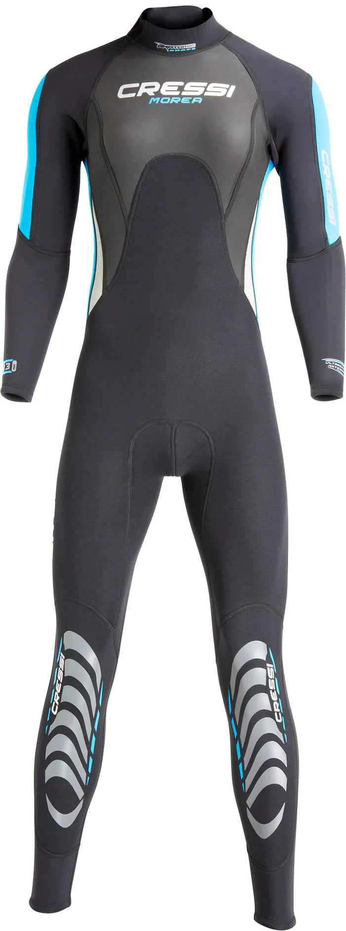 Morea Wetsuit Lady 3 mm ultra-stretch neoprene Black / Turquoise