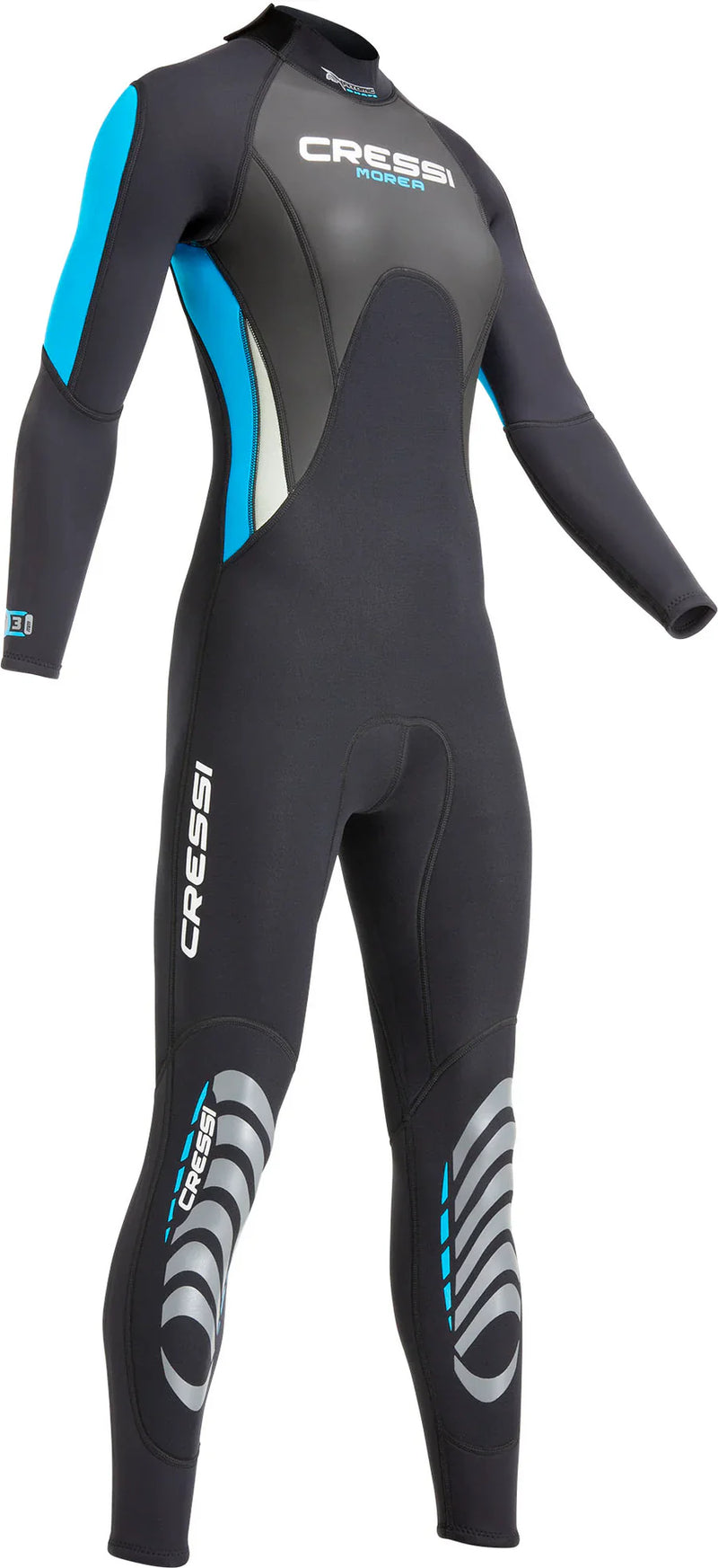 Morea Wetsuit Lady 3 mm ultra-stretch neoprene Black / Turquoise