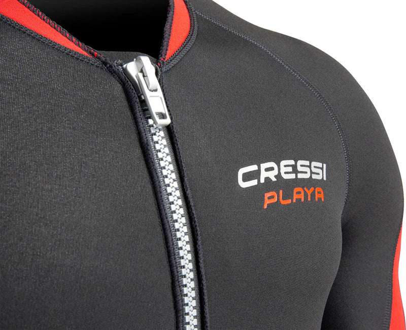 Playa Wetsuit Man Shorty Black/Red 2.5 mm