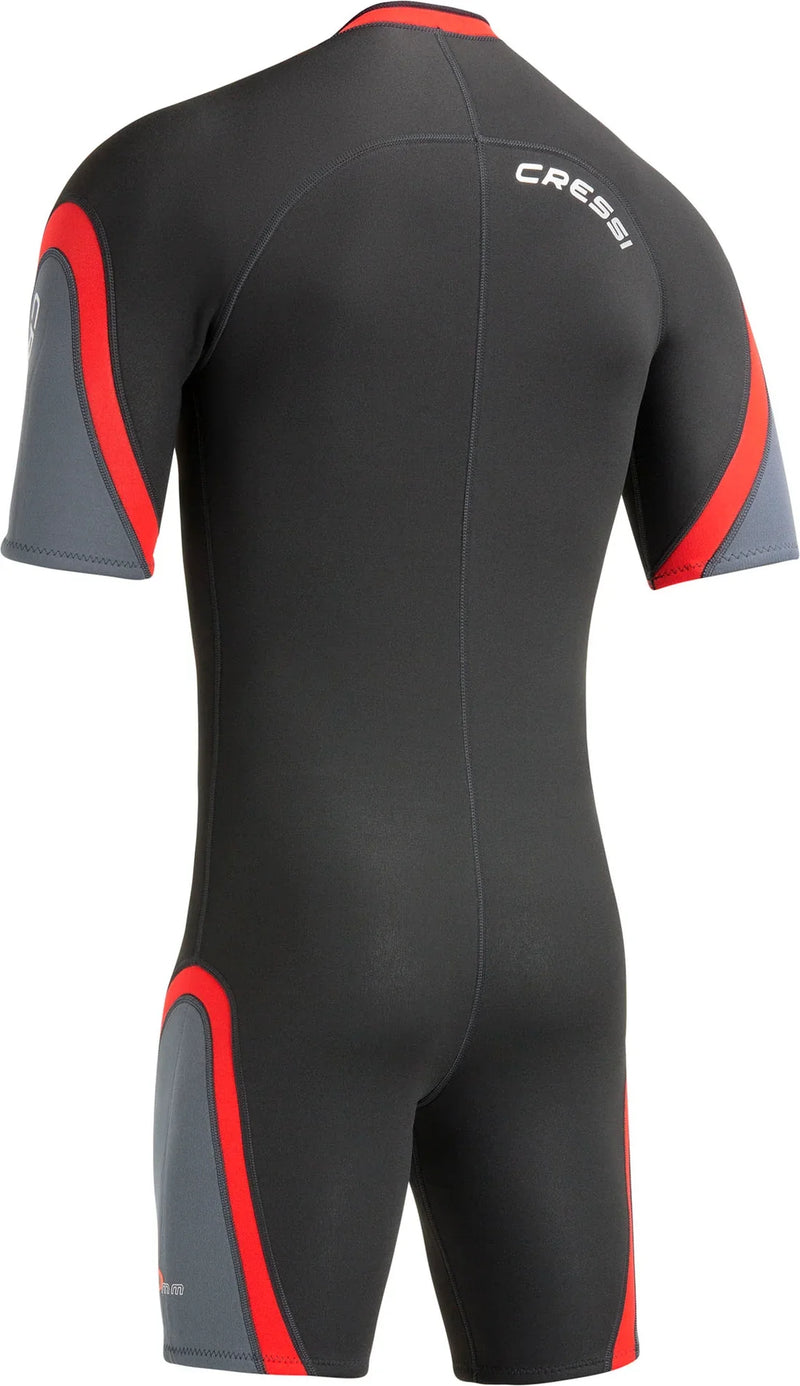 Playa Wetsuit Man Shorty Black/Red 2.5 mm