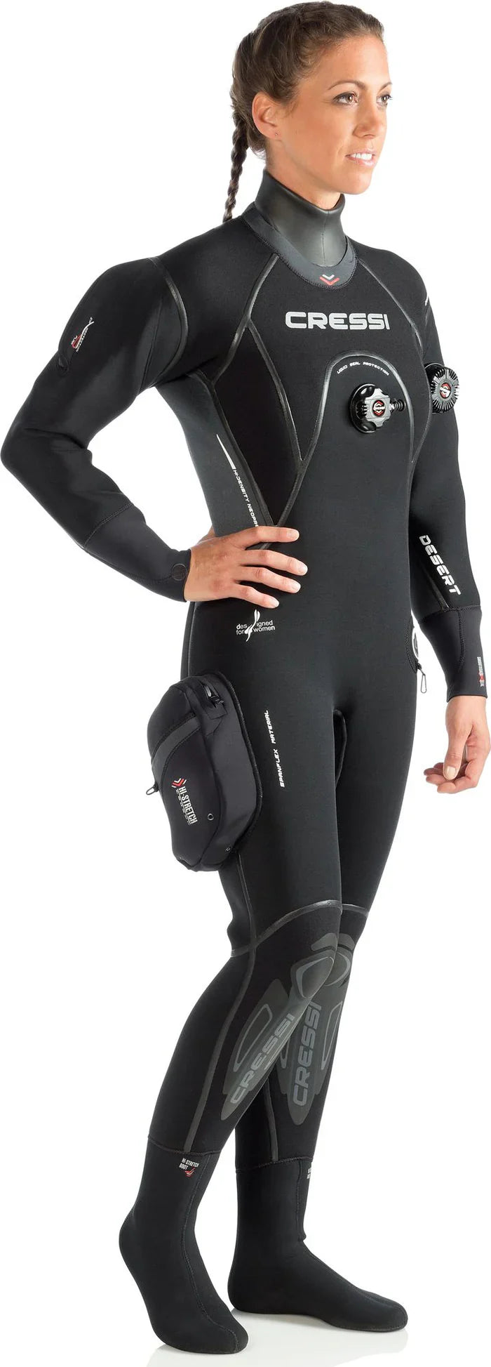 Desert Drysuit Lady Black