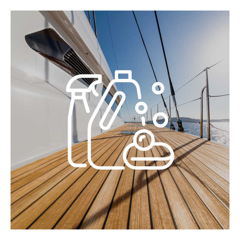 SERVICE SET/ FOR TEAK