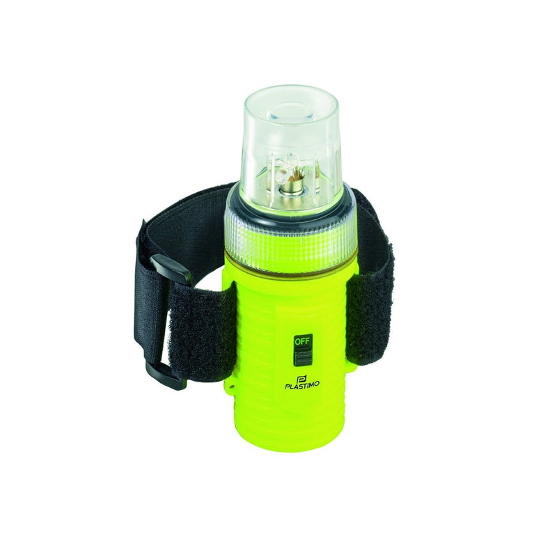Safety flashlight yellow