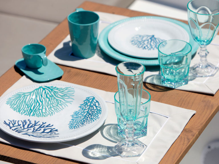 MELAMINE DINNER PLATE HARMONY – MARE, 6 PC