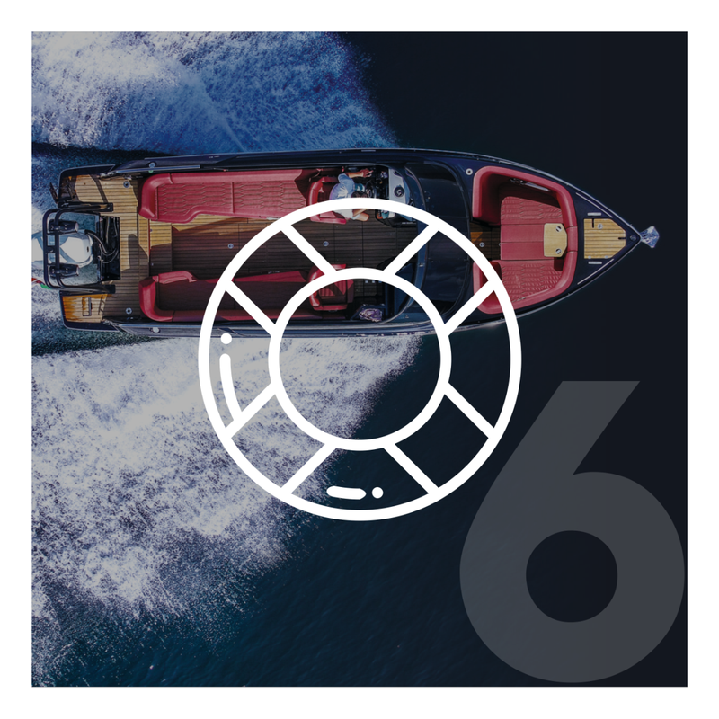 SAFETY SET / MOTOR BOAT / 6 PAX