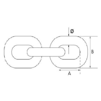 316 L STAINLESS STEEL CHAIN 100m
