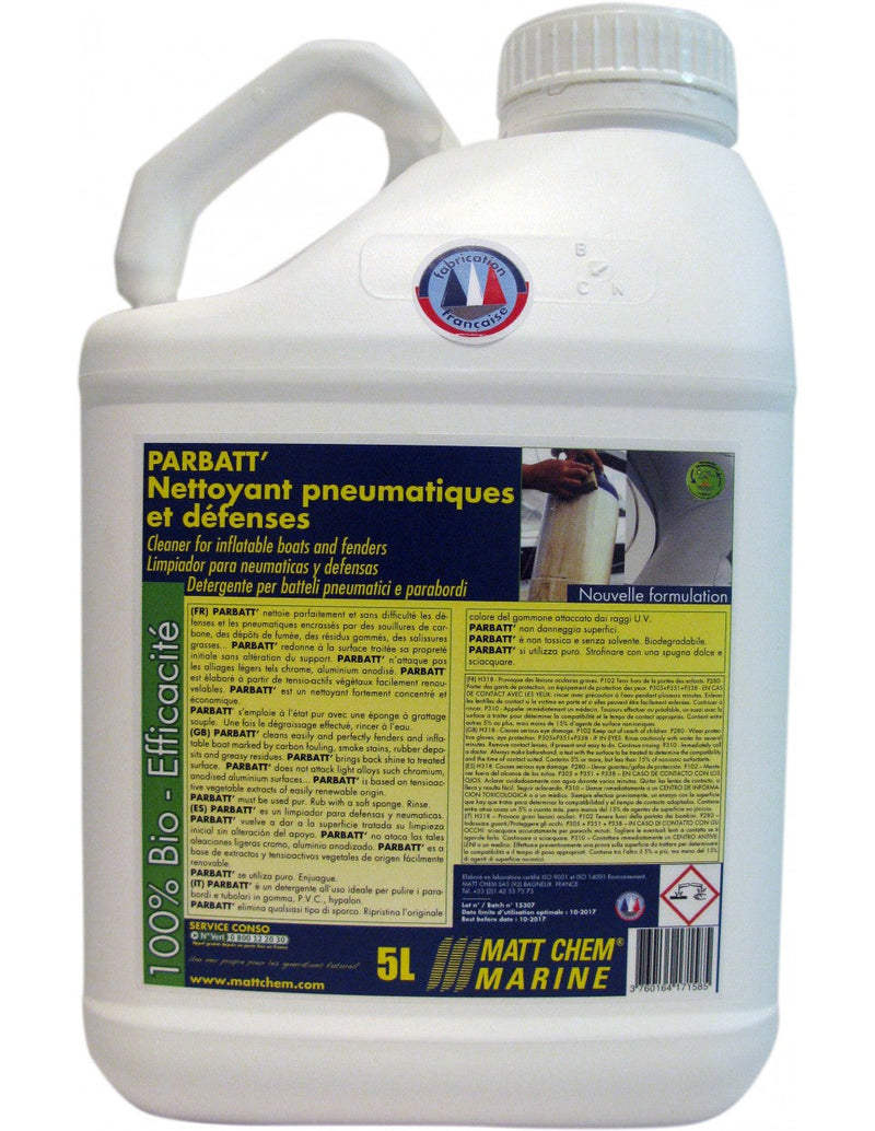 Inflatable boats and fenders cleaner Parbatt'