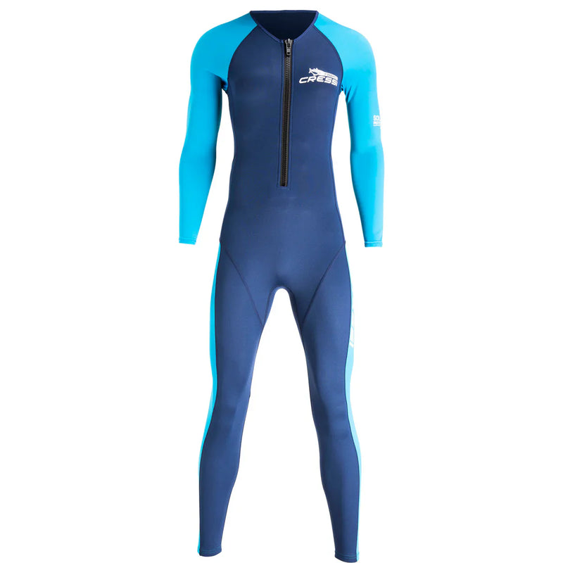 Wahoo Wetsuit Lady A front-zip 2 mm Azure / Blue