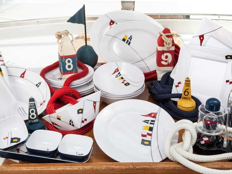 MELAMINE NON-SLIP DINNER PLATE, REGATA 6 UN