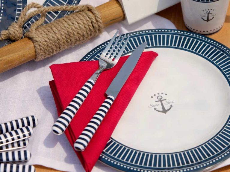 MELAMINE DINNER PLATE SAILOR SOUL 6 UN