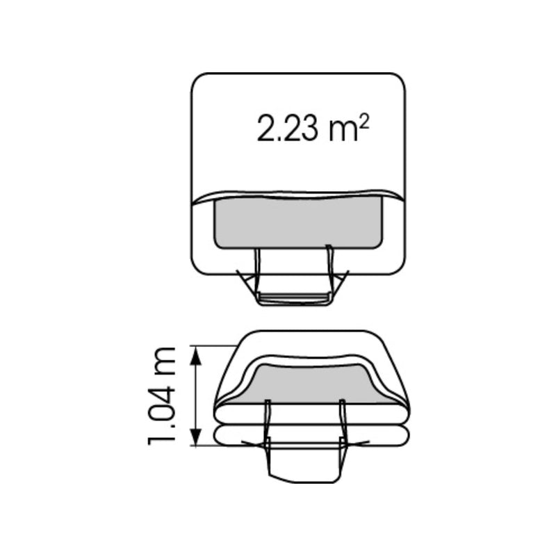 Transocean liferaft, ISAF