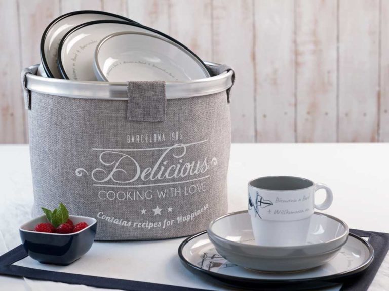 MELAMINE SERVING DISH SET WELCOME ON BOARD